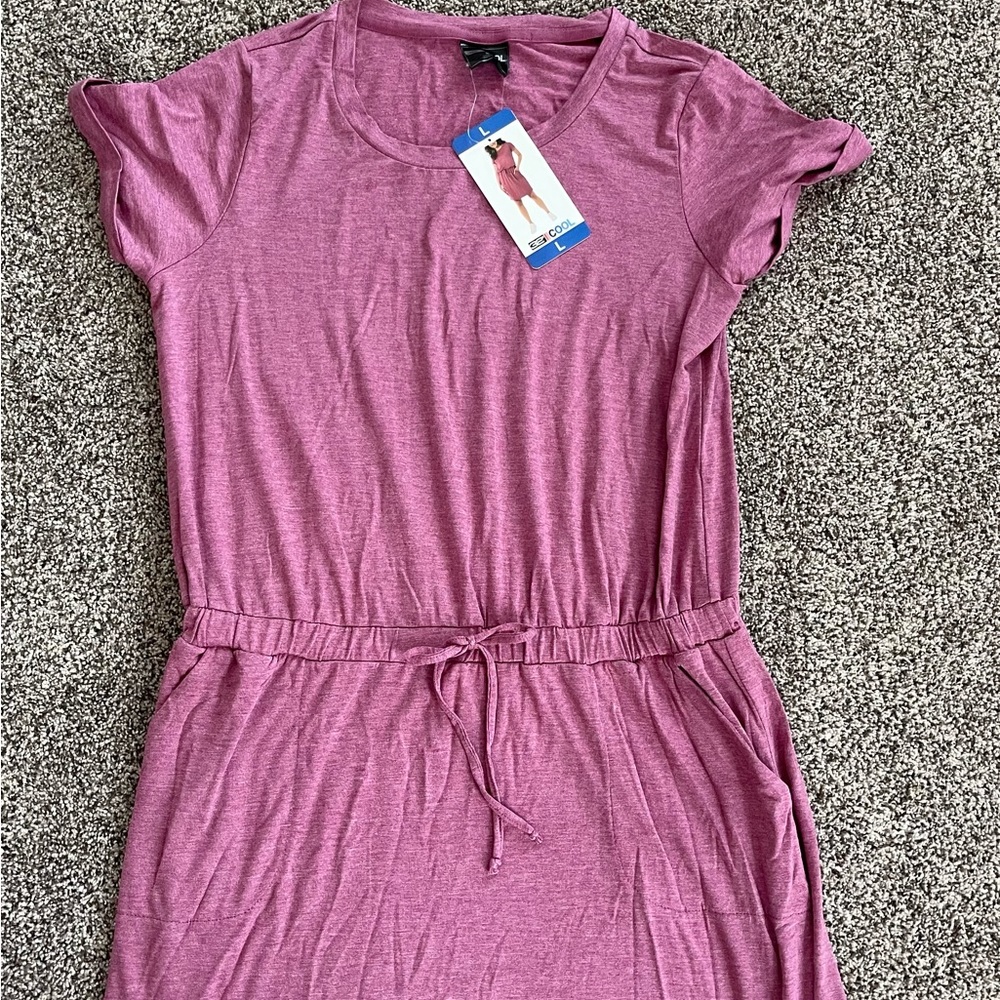 Cozy Dress by 32 Degrees mauve/pink